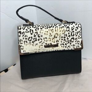 Dune London black and gold cross body bag
